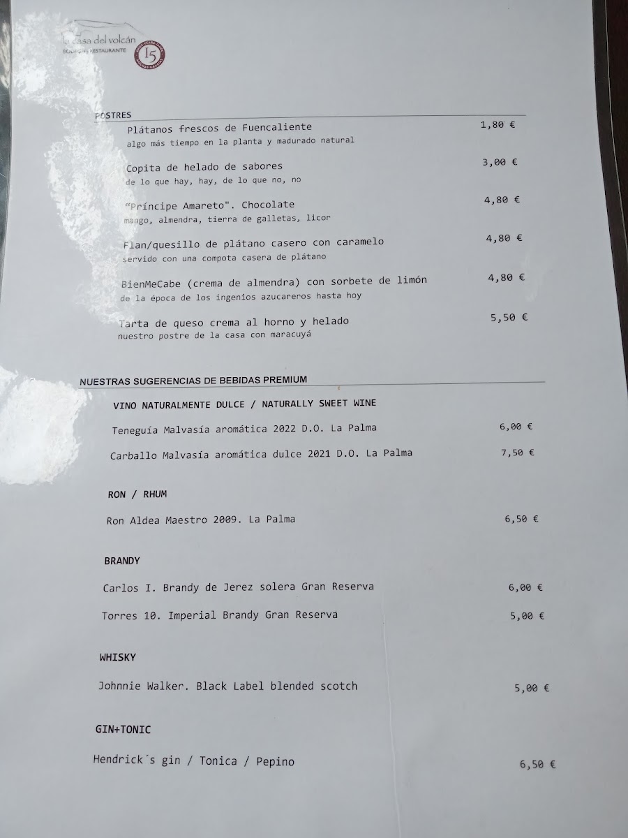 Menu La Casa Del Volcán-2