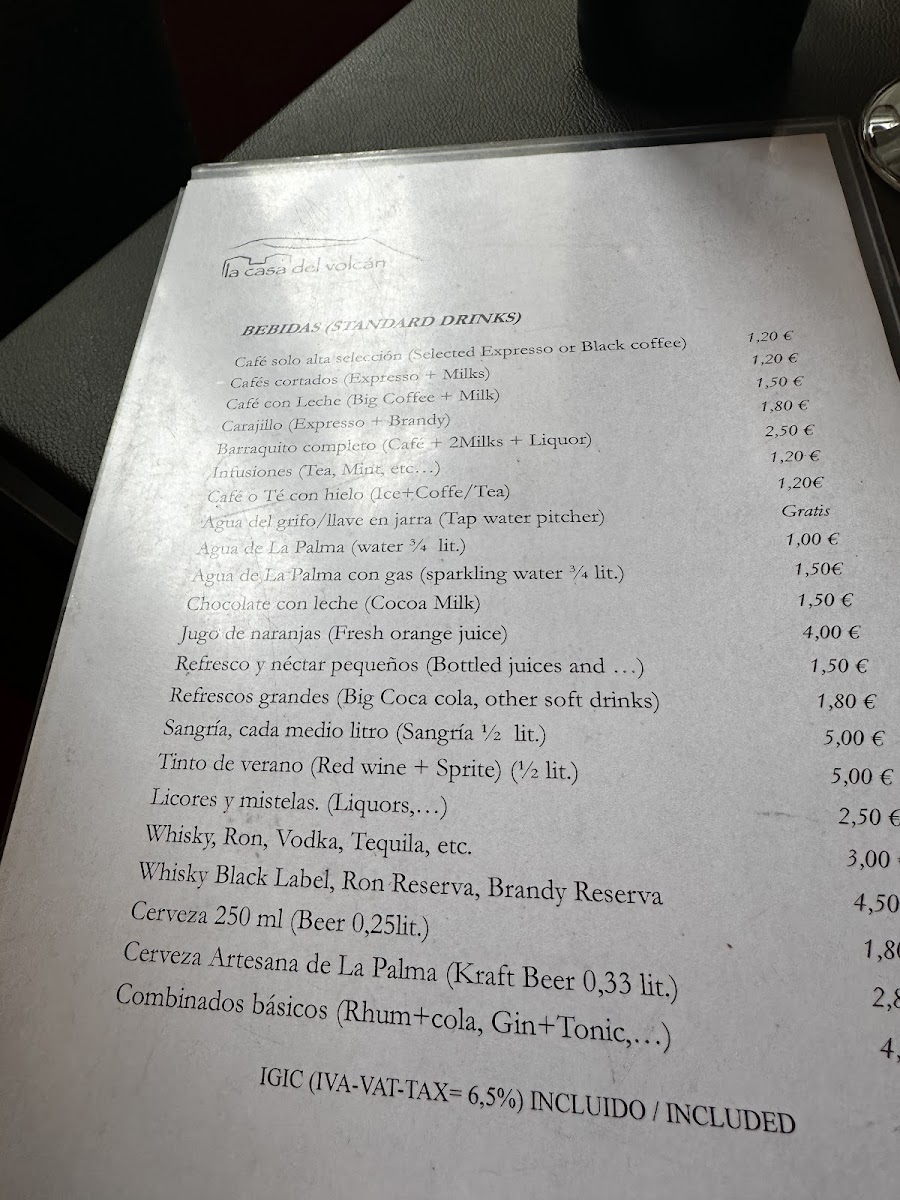 Menu La Casa Del Volcán-8